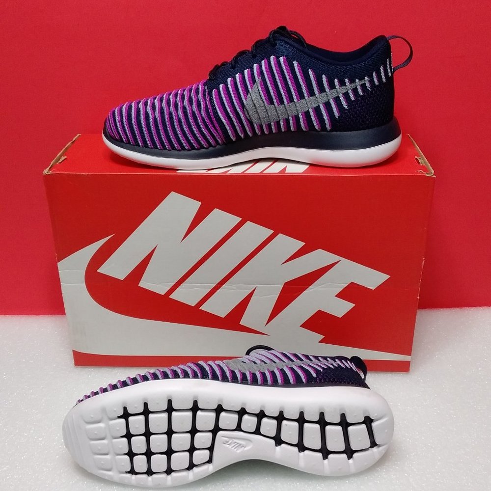 NIKE ROSHE TWO FLYKNIT GS  SIZE-5.5-Y